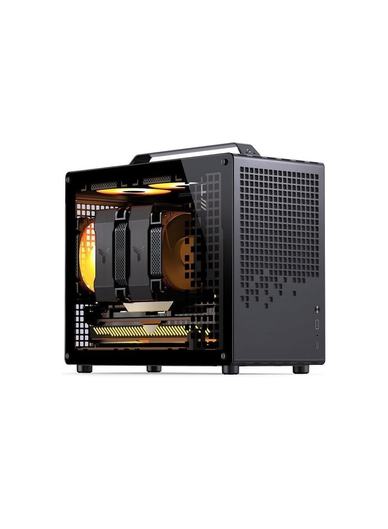 حاسوب ألعاب ميني بميزانية محدودة: معالج CORE I5 10400F | بطاقة رسومات RX 580 8GB | ذاكرة RAM 16GB | تخزين SSD 512GB NMVE/SATA | ويندوز 11 | جاهز للواي فاي وبلوتوث - Image 1